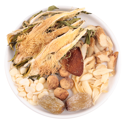 霸王花南北杏无花果汤包润肠通便