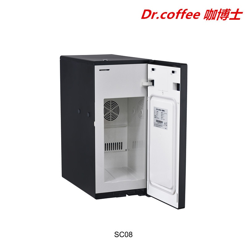 Dr.coffee咖博士咖啡机牛奶冰箱商用SC08SC10保鲜冷藏柜制冷
