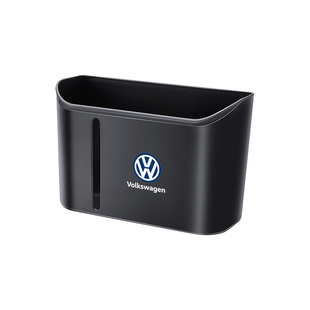 汽车后排储物盒垃圾桶车用可收纳水杯纸巾车载座椅背悬挂式置物桶