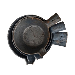 广西桂林恭城油茶锅平底生铁锅电磁炉专用打油茶工具送油茶把包邮