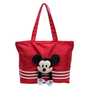 大容量单肩包包女2024新款可爱卡通手提包孕妇产检袋妈咪包母婴包