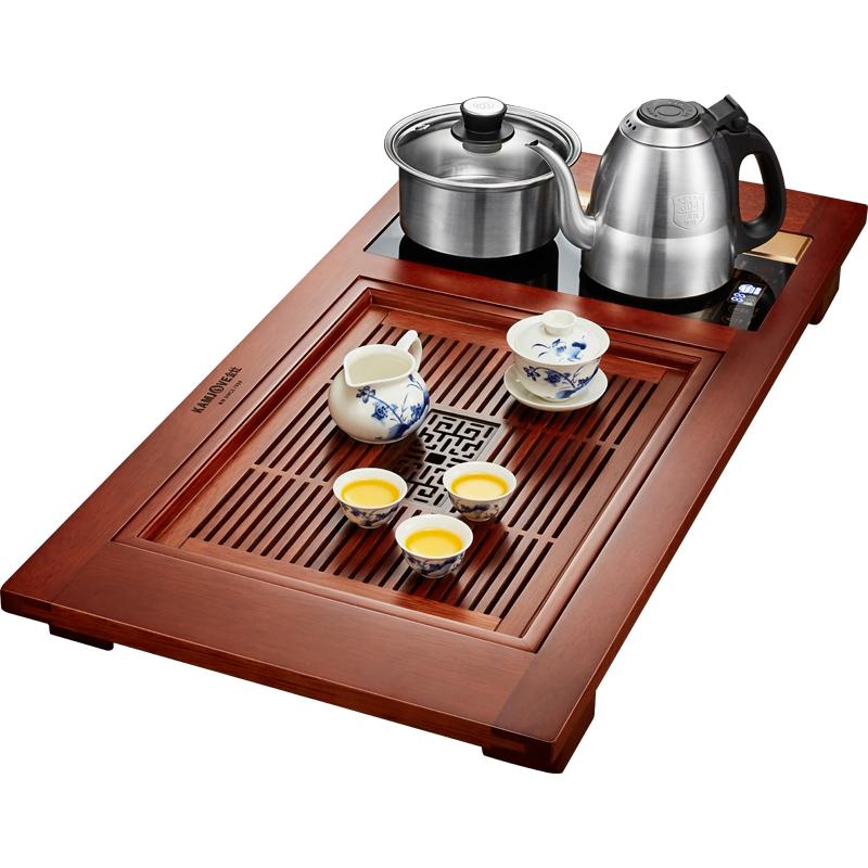 金灶茶具套装实木全自动一体茶盘