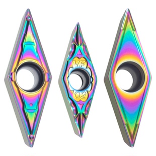 单面35度菱形数控车刀片外圆弧粗精车刀粒VBMT11030204VCMT160408