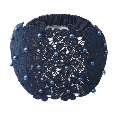 新款宽发带发卡蕾丝气质薄款透气