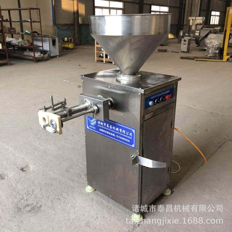 哈红肠气动定量扭结灌肠机广东腊肠灌肠机香肠灌装设备红肠生产线,清洗/食品/商业设备,灌肠机,淘宝优惠券,粉丝福利购,淘宝优惠卷