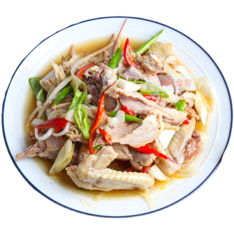 新疆椒麻鸡现做整只真空麻辣熟食