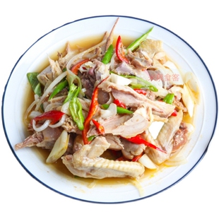 新疆椒麻鸡实体店现做现发手撕鸡凉拌麻辣熟食顺丰包邮锁鲜冷链航