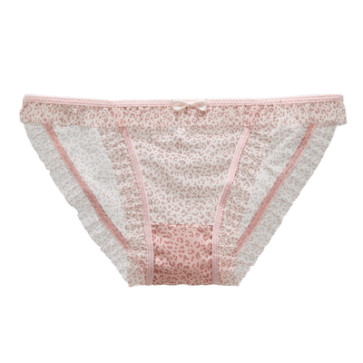 六只兔子蕾丝薄款全棉底裆三角裤