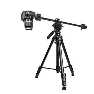 云腾单反三脚架2米高机位横杆垂直俯拍摄延长横臂液压云台专业摄影淘宝直播通用手机微单摇臂摄像照相机支架