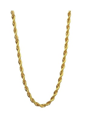 faza钛钢麻花大金链子男锁骨链