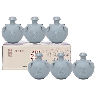 正宗绍兴女儿红黄酒2012年青瓷600ml*6瓶装花雕酒绍兴老酒礼盒装