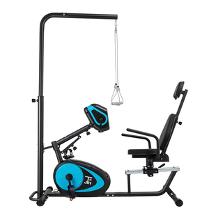 JTH电动康复机训练器材脚踏车中风偏瘫上下肢家用老人卧式健身车