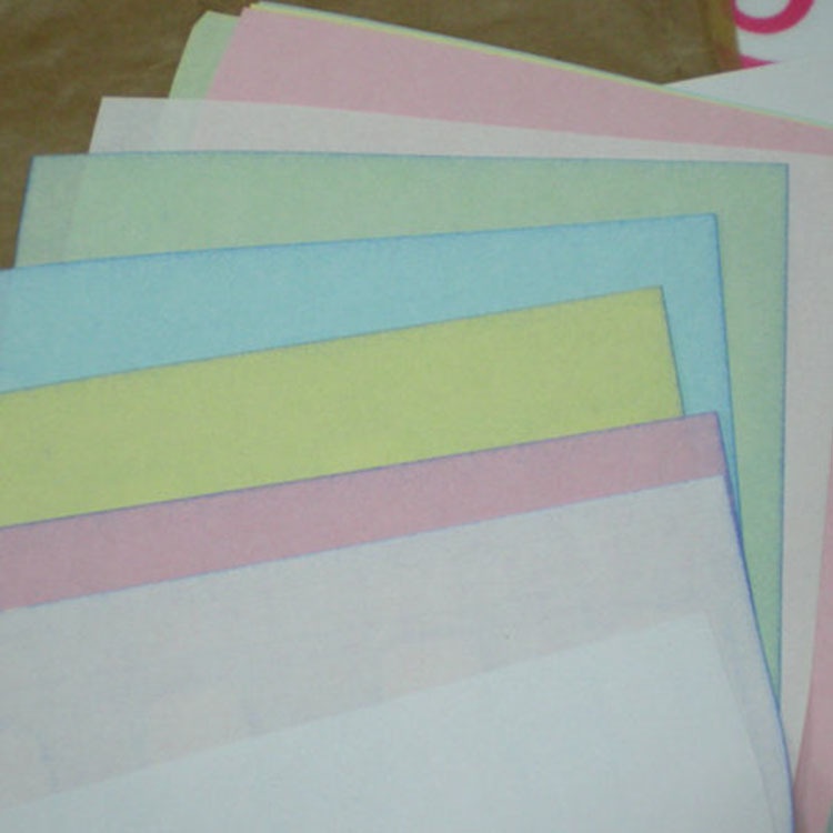 长期销售28克彩色打字纸纸薄彩色五色纸批发宣传单页