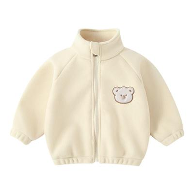 宝宝秋冬外套摇粒绒加厚保暖