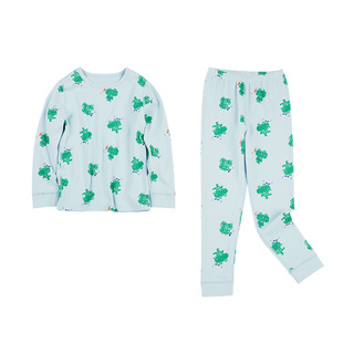 幼岚【撸猫棉】儿童睡衣男童女童秋冬2024年新款家居服内衣套装