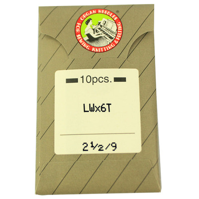 风琴牌ORGAN风琴机针LW*6T LWX6T挑脚机针暗缝机针 撬裤脚边机针