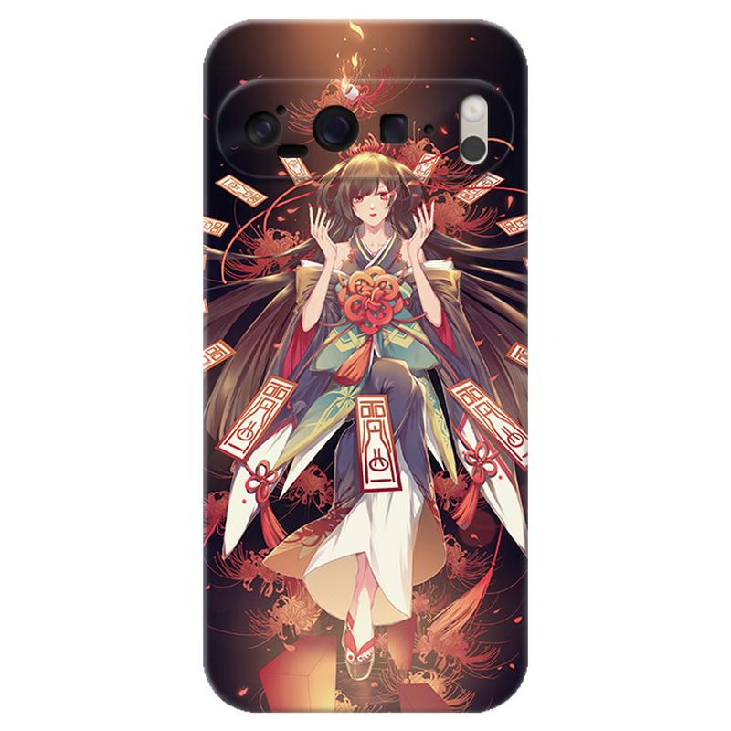 可爱彼岸花适用谷歌Pixel10手机壳9pro/8/7/6A日系阴阳师XL文艺少女心女款防摔软