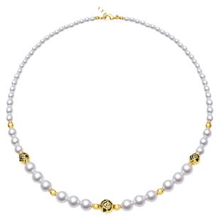 SCHAWLOW肖洛珍珠项链女生年新款潮小众轻奢高级感精致锁骨链