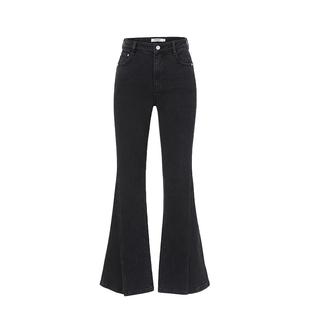 恩瑞妮商场同款2025冬季新款百搭显瘦气质淑女牛仔裤长裤女