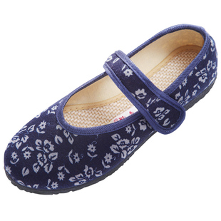 老北京布鞋女妈妈鞋中老年平底鞋女士老人鞋夏软底舒适防滑奶奶鞋