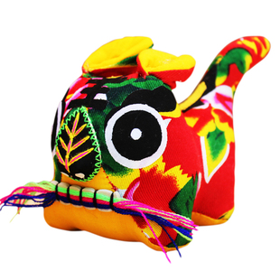 纯手工布老虎 传统民间手工艺品民俗摆件 出国礼品中国特色送老外