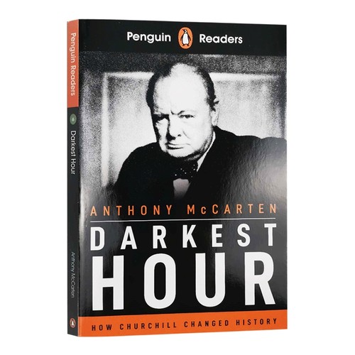企鹅阅读第6级 至暗时刻 英文原版 Penguin Readers Level 6 Darkest Hour ELT Graded Reader Anthony McCarten儿童图书