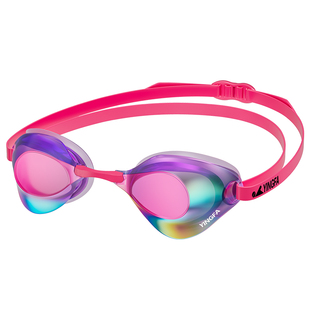 英发竞速泳镜专业竞技成人眩色刀片式游刃游泳眼镜防雾游泳镜高清