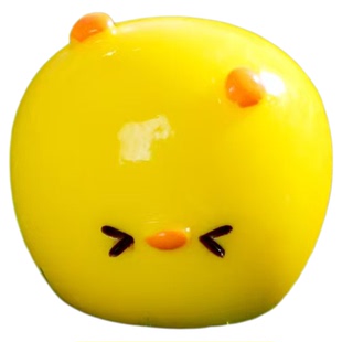 跨境微景观创意可爱蛋壳小鸡仔萌粒 diy装饰品盲袋配件车载小摆件