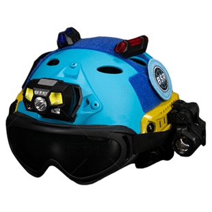 Fast头盔蓝天水域应急救援抢险专业水上搜救战术安全帽头灯侧灯