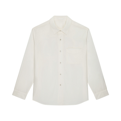 nicerice好饭宽松贴袋长袖衬衫