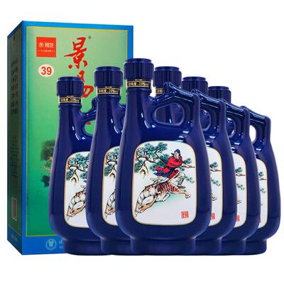 景芝景阳春小老虎39度浓香型送礼