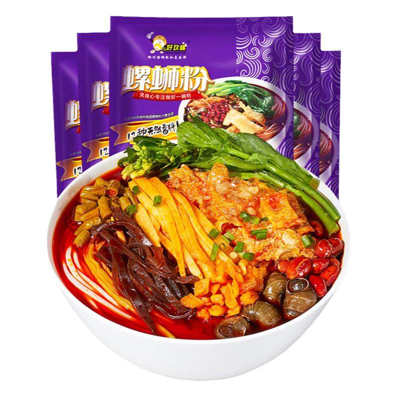 好欢螺螺蛳粉300g*5袋速食螺丝粉