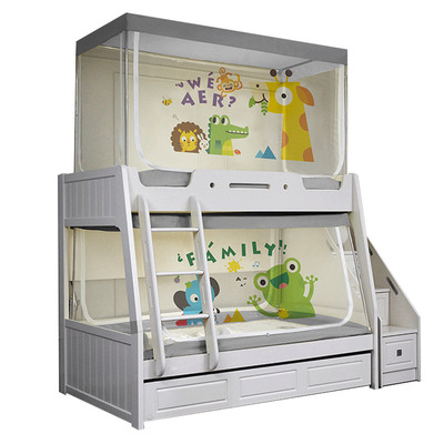 子母床蚊帐床帘伸缩支架