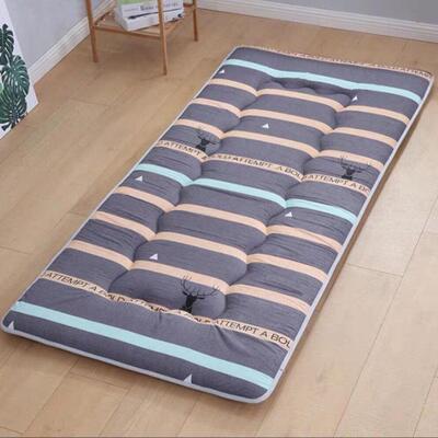 床垫学生宿舍单人加厚寝室90x190cm上下铺床褥子折叠1.2软垫被1.5