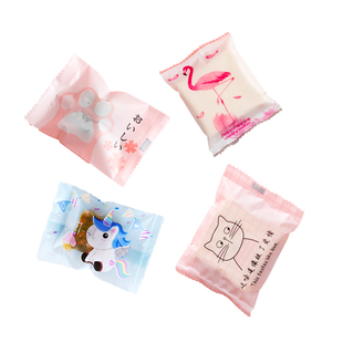 雪花酥糯米船包装袋自封机封袋曲奇牛轧饼干袋子网红奶枣包装袋盒