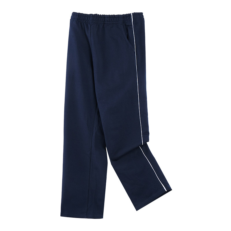 藏青初中高中学生校服裤子春秋季