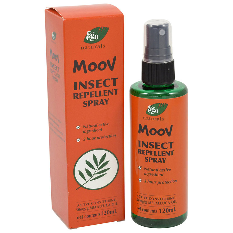 澳洲EGO Moov Insect Repellent Spray驱蚊喷雾120ml儿童孕妇可用