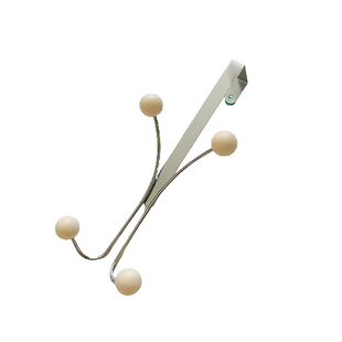 milky garden vintage法式韩风铁艺门后挂钩卧室装饰奶油色衣挂