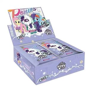 正版卡游小马宝莉卡片一整盒趣影包6第六弹黑背卡牌彩虹5五辉月十