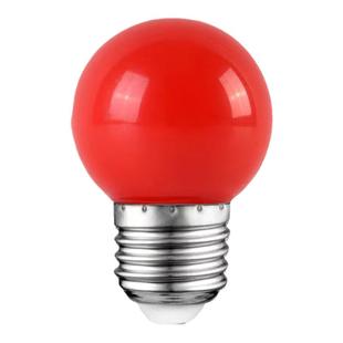 户外防水专用灯笼LED小灯泡灯头E27彩色红暖黄白节能光源灯口装饰