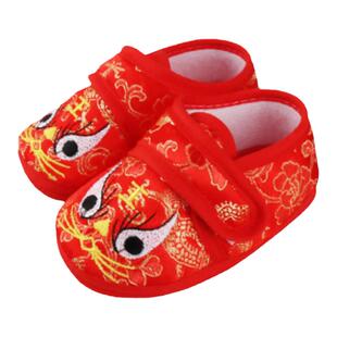 新娘陪嫁嫁妆结婚子孙三宝陪嫁品宝宝虎头鞋子孙鞋幼儿软底老虎鞋