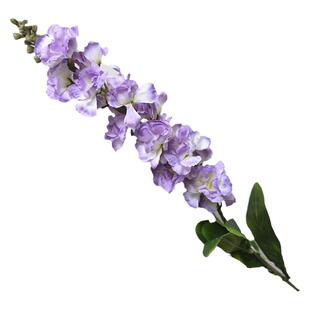 大飞燕仿真花高档装饰客厅电视柜摆件紫假话花假花摆设大号飞燕草