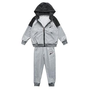 儿童男童套装男孩衣服搭配帅气大童男装潮秋装卫衣秋冬季加绒外套