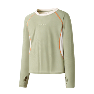 KK树儿童速干衣男童女孩运动防晒T恤宝宝长袖上衣户外训练春夏季