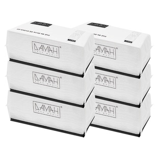 DAMAH正品黑魔法洗脸巾棉柔巾加厚女大不掉毛卸妆抽取式72抽x9包