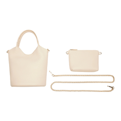 LEATHEROLOGY头层牛皮菜篮子包手拿包水桶手提包小拎包纯色女包