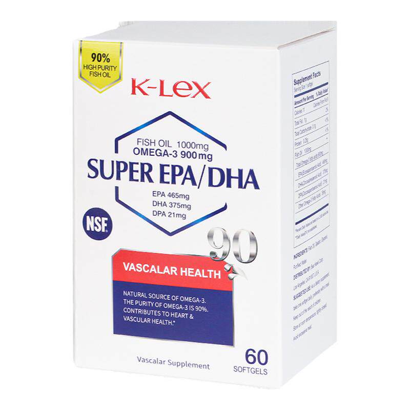 Klex美国进口深海鱼油omega3成人