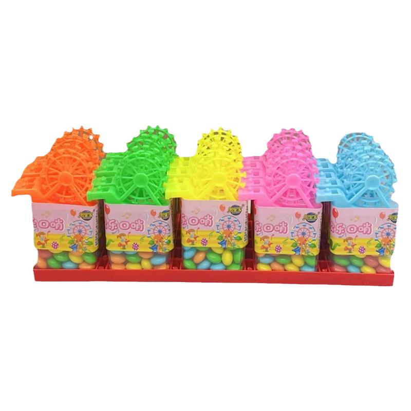 兜里宝风车吹口哨转动摩天轮玩具彩色糖果儿小卖部学校门口摆地摊