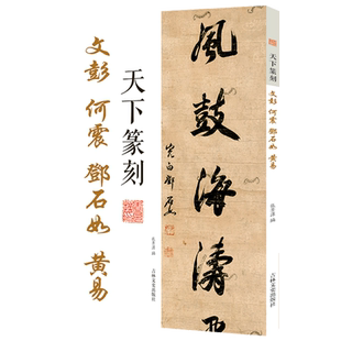 天下篆刻文彭 何震 邓石如 黄易 篆刻附着于书法解读篆刻特点收录大师篆刻作品以朝代为顺序印章图片精美印章释文张景泽编吉林文史