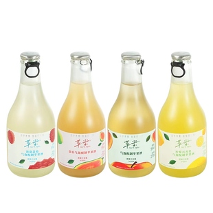【新品】苹尝气泡苹果酒鲜果发酵高颜值鸡尾酒女生低度微醺气泡酒